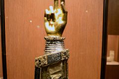 New York Cloisters 44 014 The Treasury - Arm Reliquary - Netherlands 1230